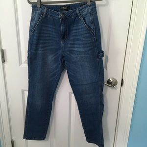 Judy Blue carpenter jeans. Slim fit, size 7/28.